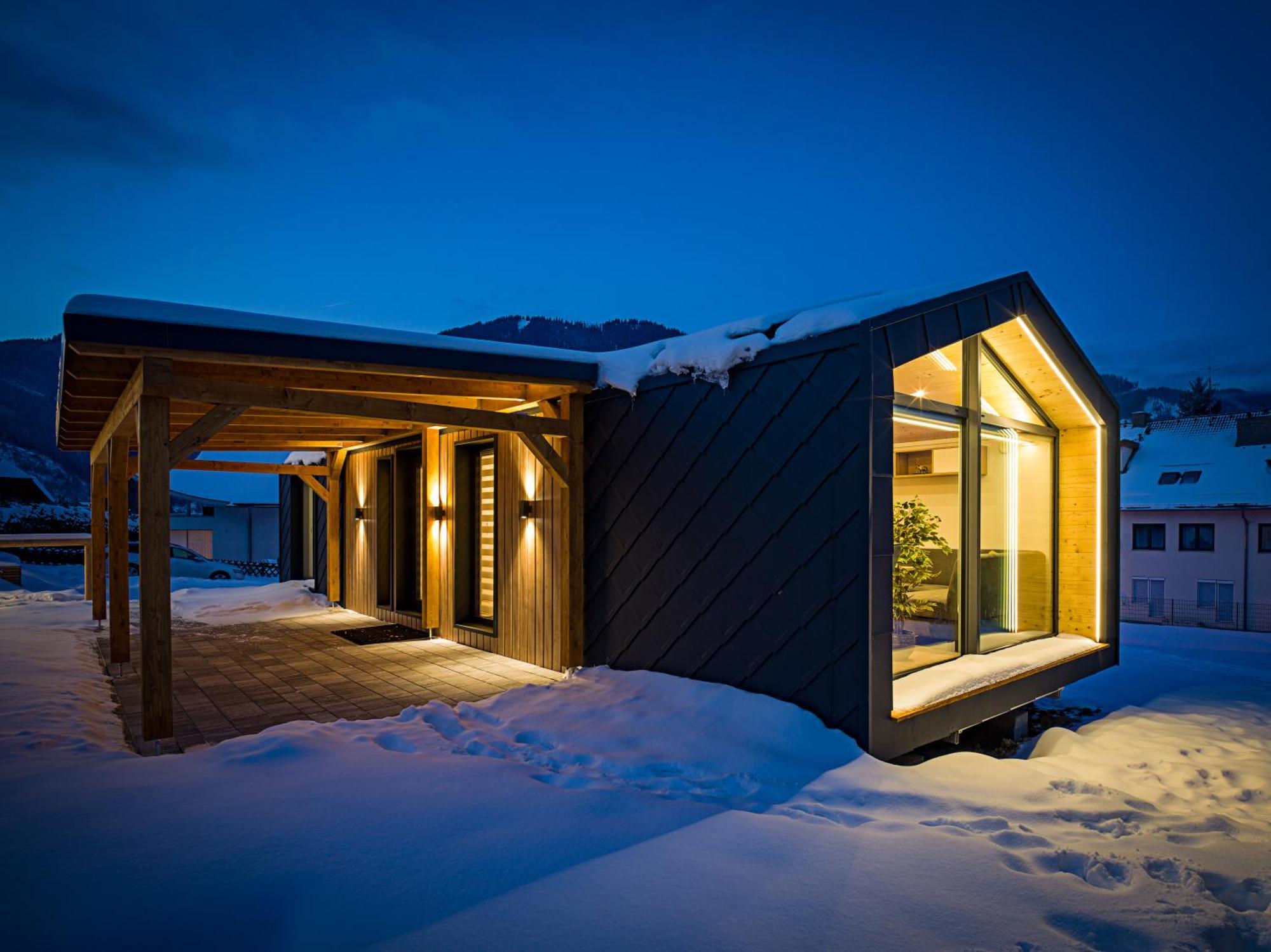 Chalet Stuhleckblick-Ferienhaus Direkt An Der Piste Und Mit Eigener Sauna Spital am Semmering Bagian luar foto