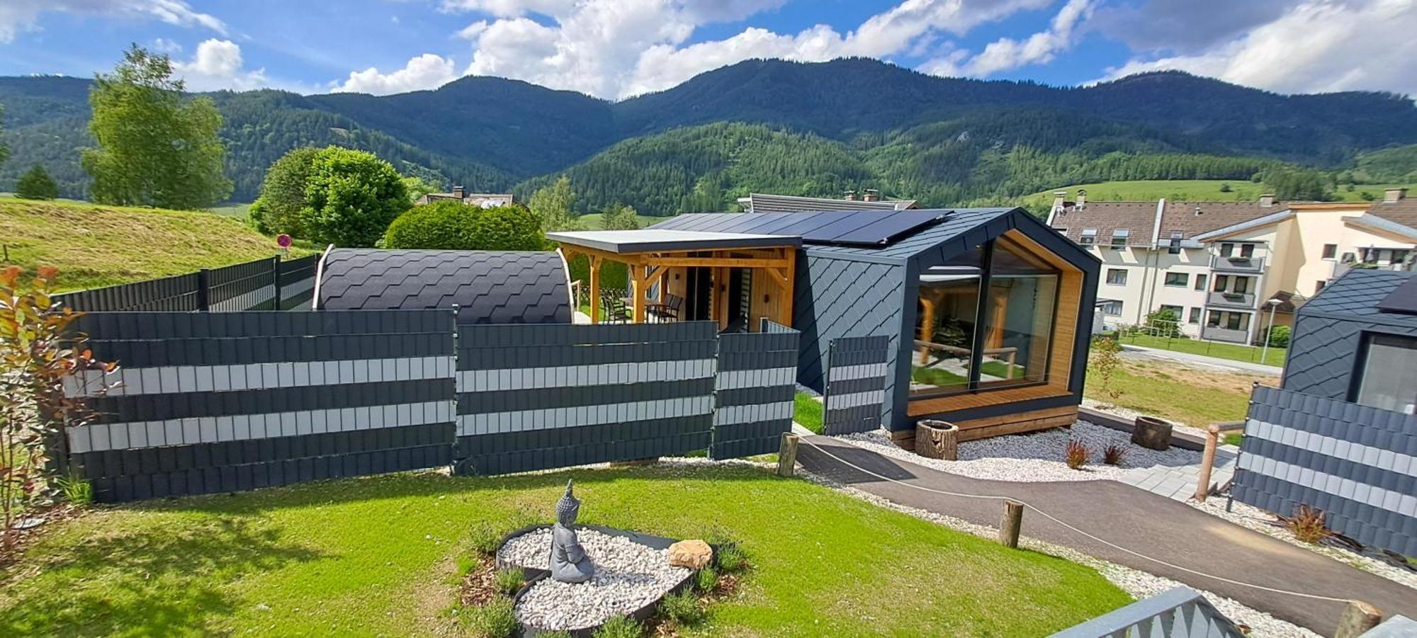 Chalet Stuhleckblick-Ferienhaus Direkt An Der Piste Und Mit Eigener Sauna Spital am Semmering Bagian luar foto