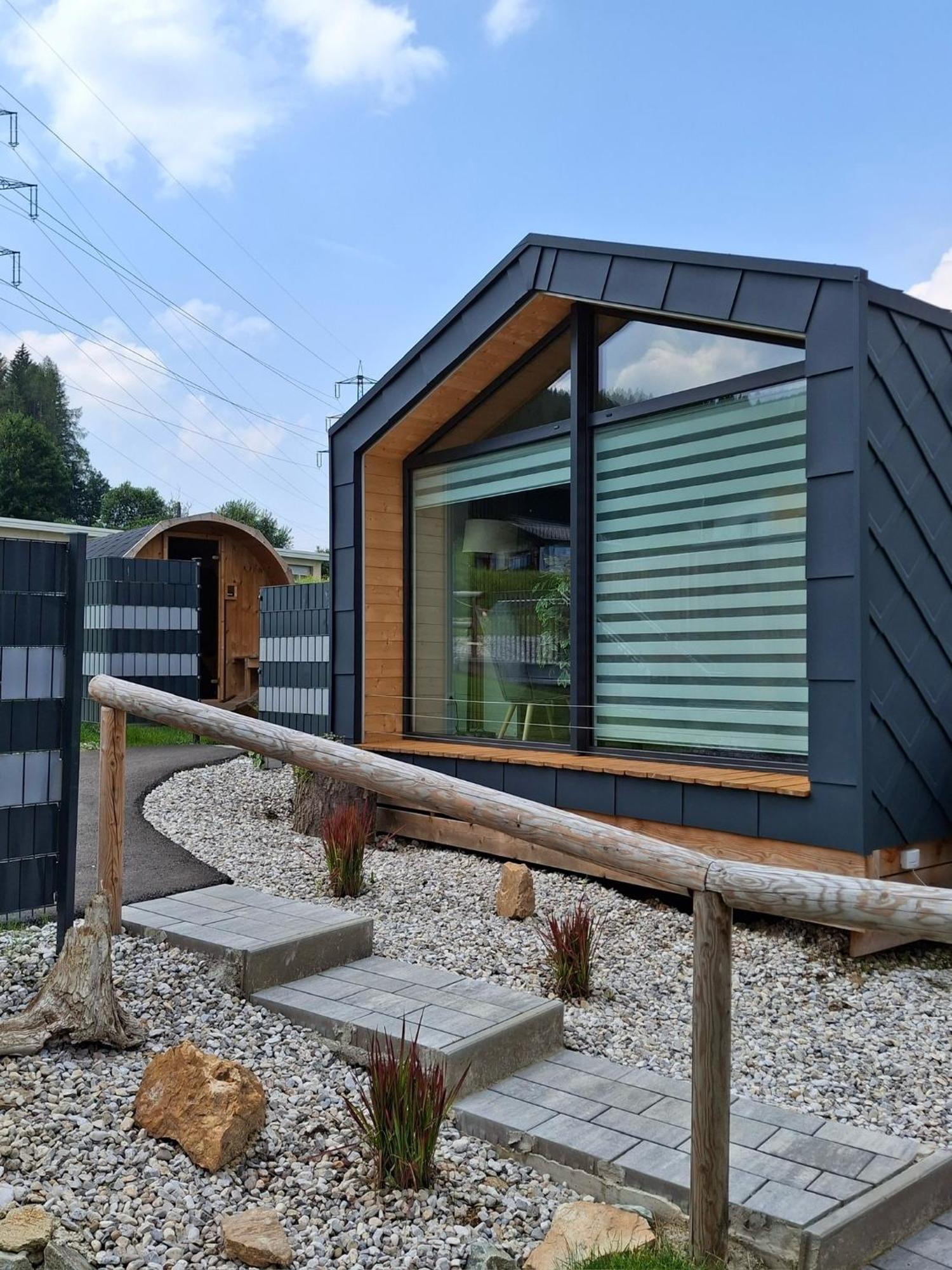 Chalet Stuhleckblick-Ferienhaus Direkt An Der Piste Und Mit Eigener Sauna Spital am Semmering Bagian luar foto